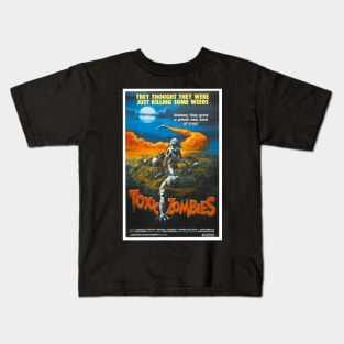 Toxic Zombies poster Kids T-Shirt